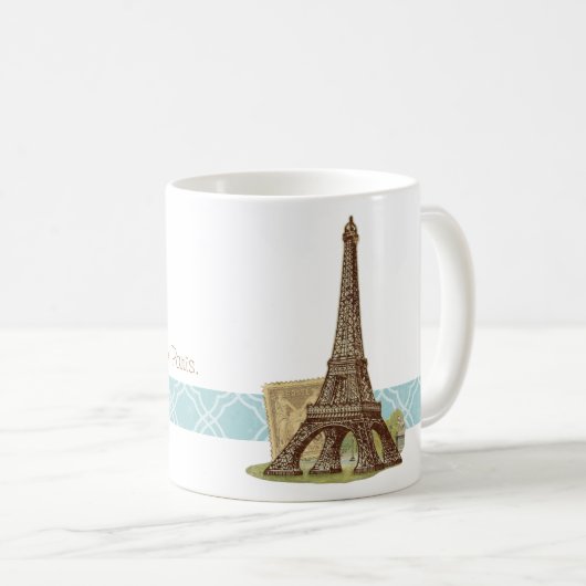 Mok Eiffel Tower Coffee Tea Chocolate (Voorkant rechts)