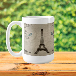 Mok Eiffel Tower Grunge Coffee