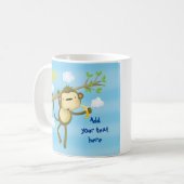 MOK - Eigen schattige kleine aap in boom (Voorkant links)