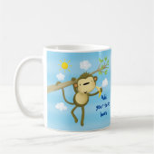 MOK - Eigen schattige kleine aap in boom (Links)