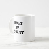 Mok eist opnieuw koffie (Voorkant links)