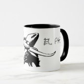 Mok El Paso Texas Longhorn Ceramic (Voorkant rechts)