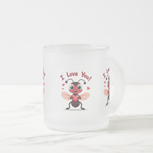 mok-element matglas koffiemok (Voorkant rechts)