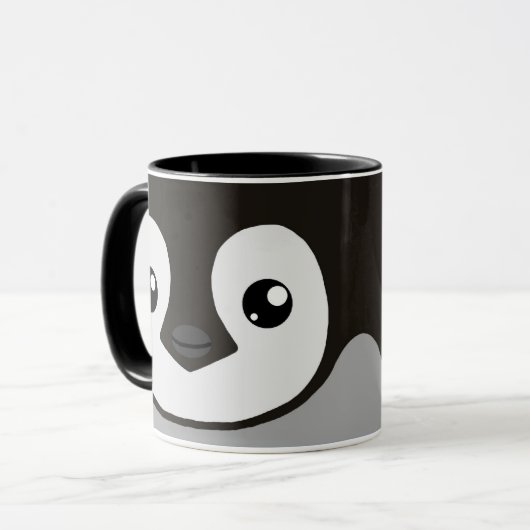 Mok Emperor Penguin Chick (Voorkant links)