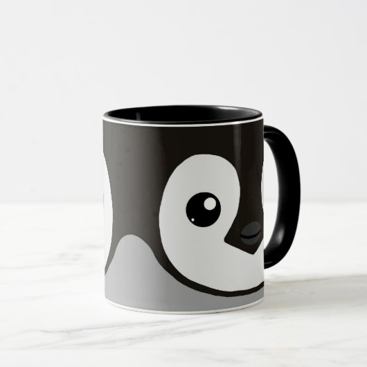 Mok Emperor Penguin Chick (Voorkant rechts)