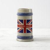 Mok Engels Union Jack flag classic beer stein (Center)