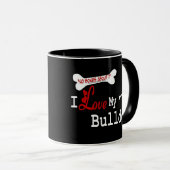 Mok Engelse Bulldog (I Love) (Voorkant rechts)