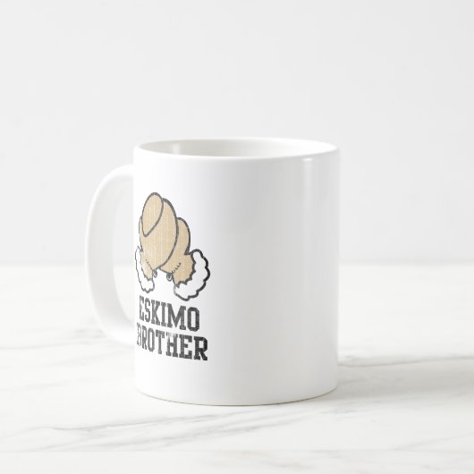 Mok Eskimo Brother Coffee (Voorkant links)