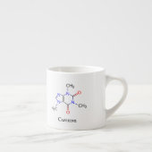 Mok, Espresso, cafeïne gegraveerd: Espresso Kop (Rechts)
