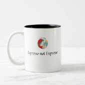 Mok "Espresso not Expresso" van Dante (Links)