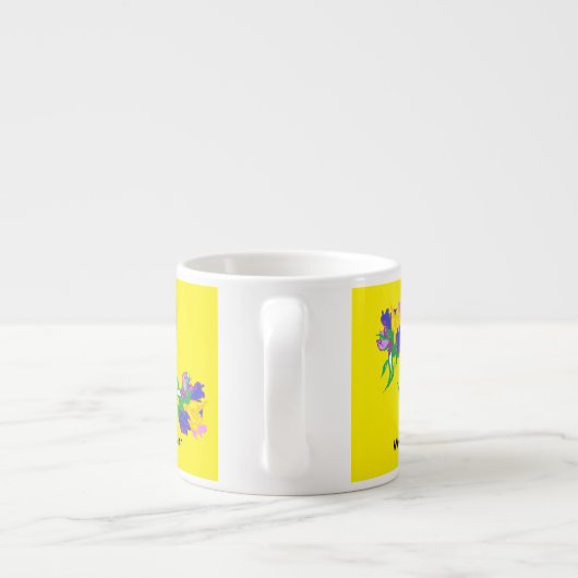 Mok : ESPRESSO Tulips (Achterkant)