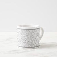 MOK ESPRESSO : WILLIAM MORRIS : WITTE STROOM