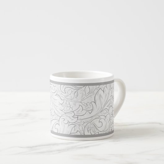 MOK ESPRESSO : WILLIAM MORRIS : WITTE STROOM (Voorkant rechts)