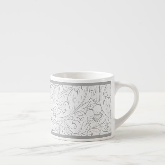 MOK ESPRESSO : WILLIAM MORRIS : WITTE STROOM (Rechts)