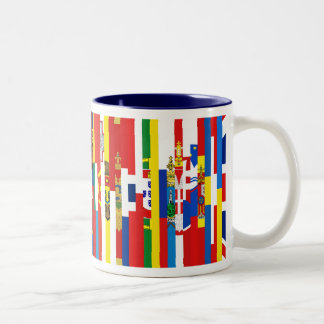 Mok Europese vlaggen