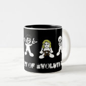 mok "Evolutie" (Voorkant rechts)