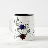 Mok exotische Stephanotis Flowers (Voorkant links)