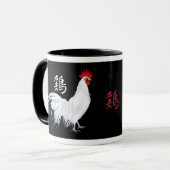 Mok fancy hennen (Voorkant links)