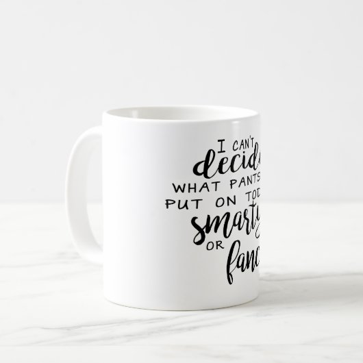 Mok fancy of Smarty Pants (Voorkant links)