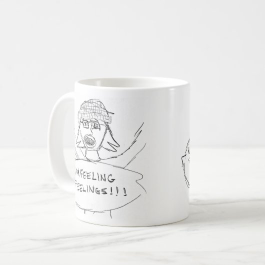 mok "Feeling Feelings" (Voorkant links)