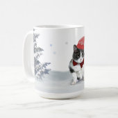 Mok: Felix, het kat, in januari Koffiemok (Voorkant links)