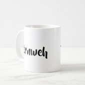 mok fernweh koffie (Voorkant links)