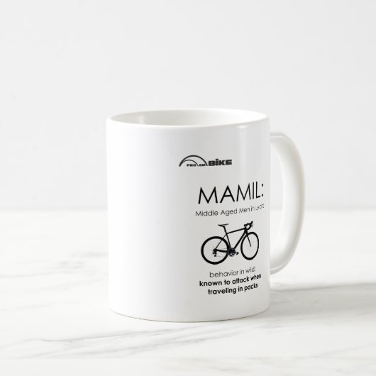 Mok fietsen - MAMIL-gedrag (Voorkant rechts)