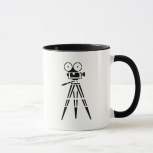 Mok filmset camera koffie