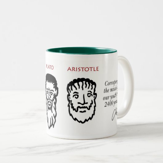 Mok filosofen (Voorkant rechts)