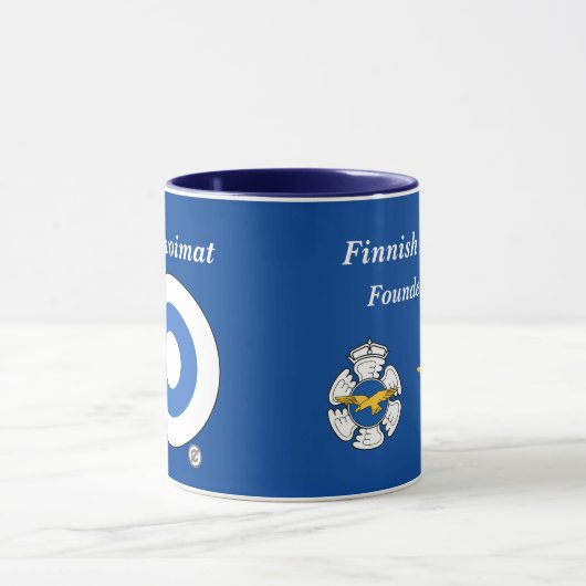 Mok Finse luchtmacht (Ilmavoima) 11 oz (Midden)