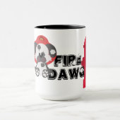 Mok Fire Dawg Ringer personaliseren (Midden)