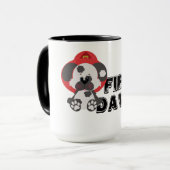Mok Fire Dawg Ringer personaliseren (Voorkant links)