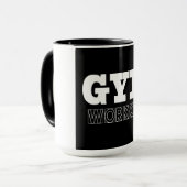 Mok fitness Hoesje fitness gym Workout pomp (Voorkant links)