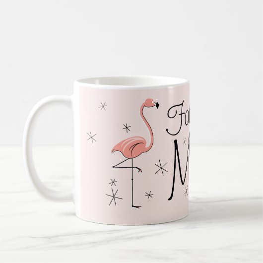 Mok Flamingo Pink "Fabulous Ma" (Links)