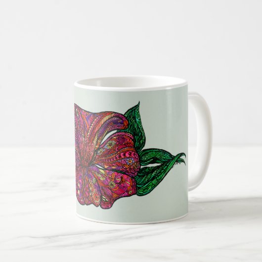 Mok Floral Fantasy (Voorkant rechts)