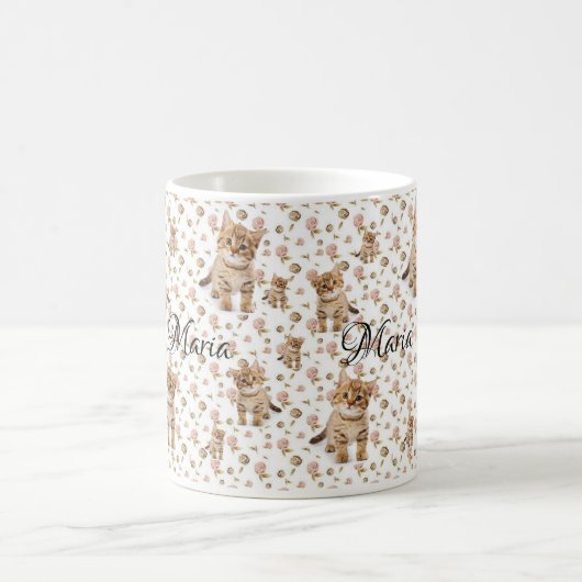 Mok Floral Kitten (Center)