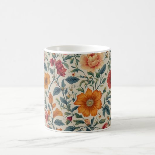 mok florale koffie (Center)