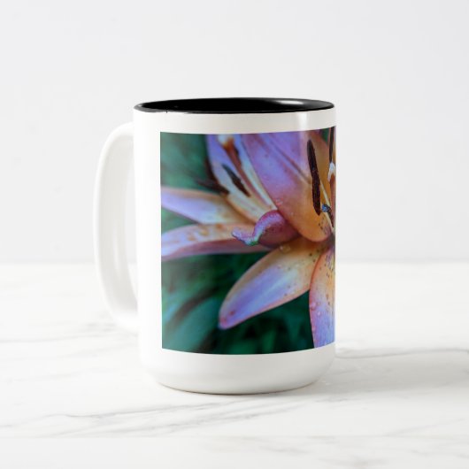 Mok "Flowery Coffee" (Voorkant links)