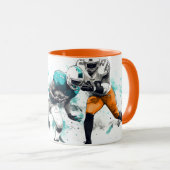 Mok football (Voorkant rechts)