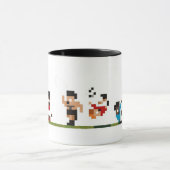 Mok football spelers - Pixeled Sensible Soccer (Midden)