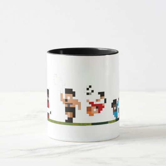 Mok football spelers - Pixeled Sensible Soccer (Midden)