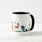 Mok football spelers - Pixeled Sensible Soccer (Voorkant rechts)