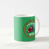 Mok Football - Voeg naam & nummer toe (Voorkant rechts)