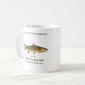 Mok forel koffie (Voorkant links)