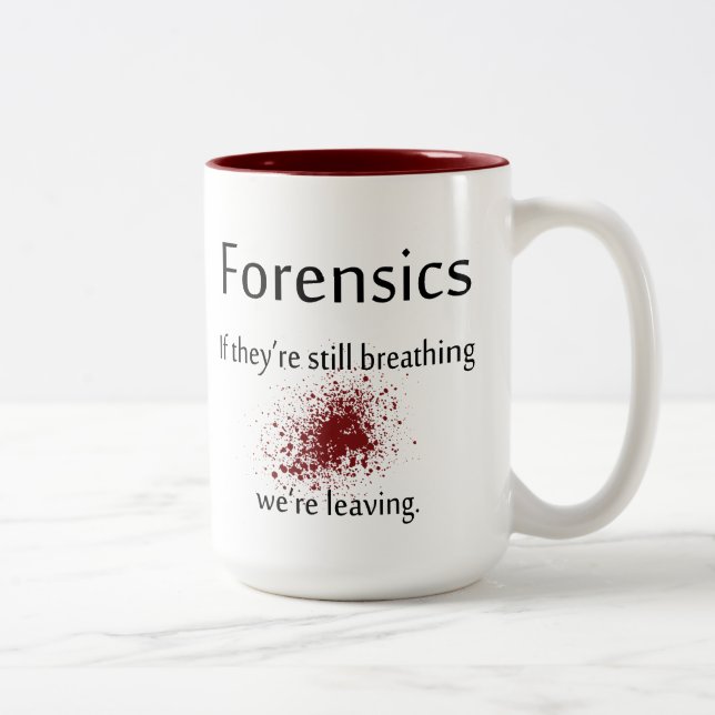 Mok forensische koffie (Rechts)
