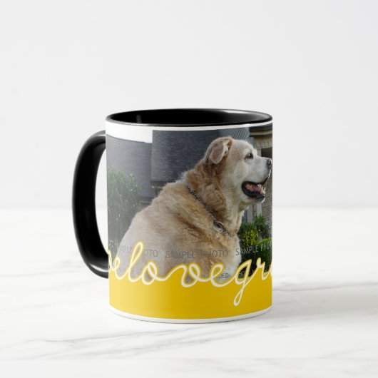 Mok foto opa Gepersonaliseerd Vaderdag Mokken (Voorkant links)