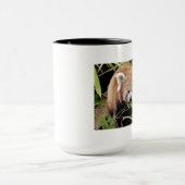 Mok Foto van rode panda , dieren . mok koffie (Midden)