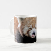 Mok Foto van rode panda , dieren . mok koffie (Voorkant links)