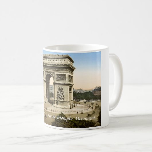 mok Frankrijk, Arc de Triomphe Monument Paris (Voorkant rechts)