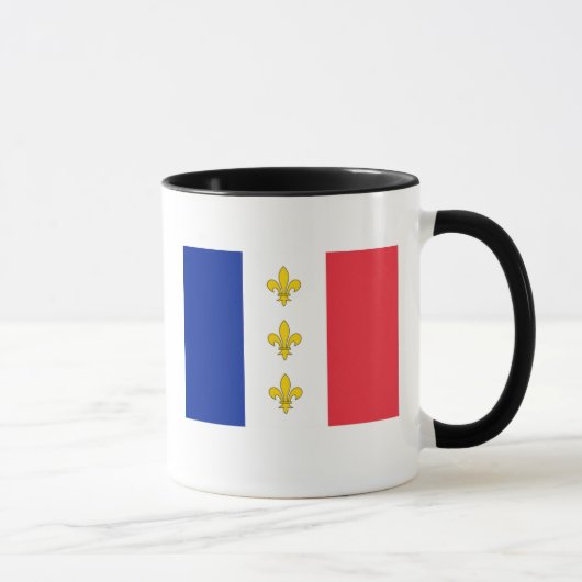 Mok Frankrijk - Tricolor & Fleurs-de-Lys (Rechts)